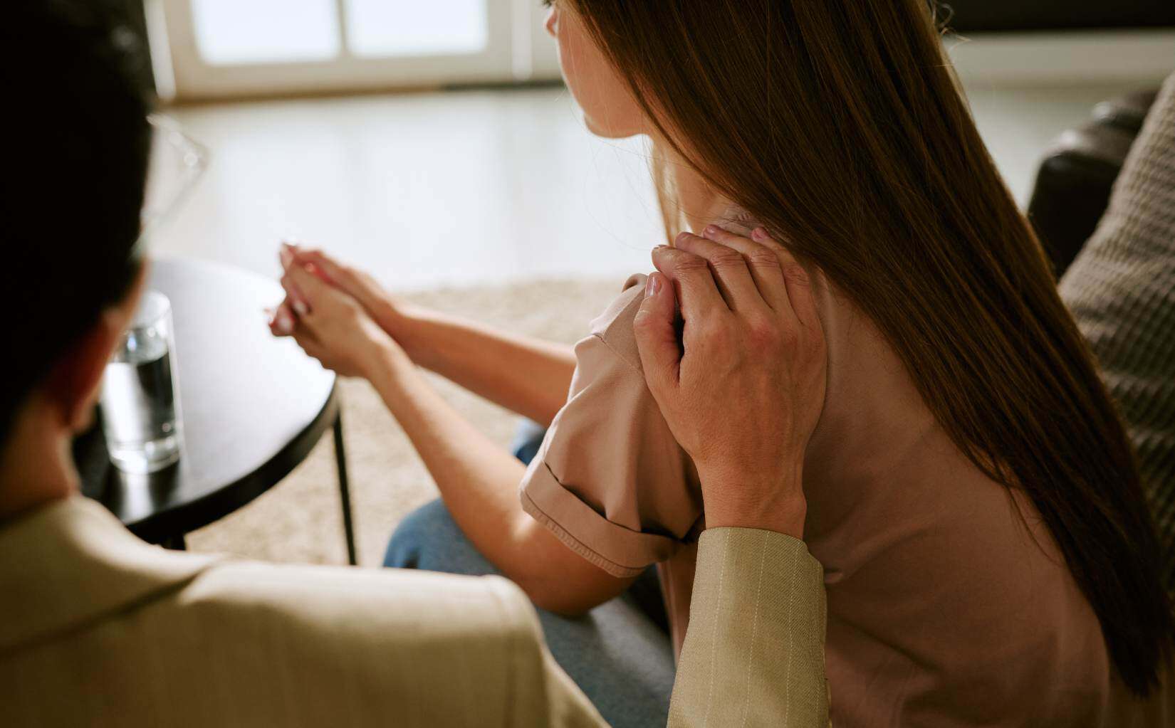 Compassionate therapist helping a client through BPD treatment in Massachusetts.