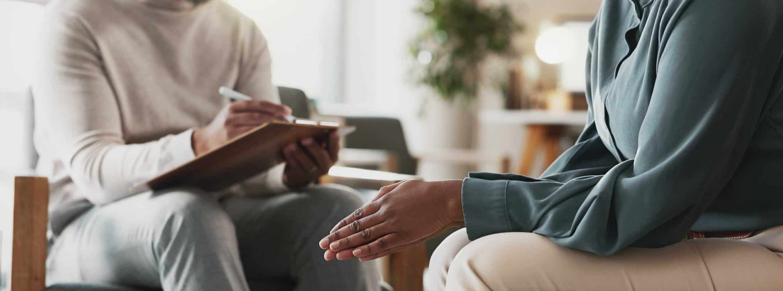 Private therapy session supporting trauma treatment in Massachusetts.